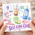 9th Birthday Card, Self - Care Club Cute Illustration Card