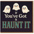 Halloween Card - If You’ve Got It Haunt It - Cute Ghosts Funny Pun Spooky Greeting for Friends, Family, Kids or Adults