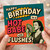 Funny Birthday Card for Her - Hot Babe with Flushes - Humorous Menopause Joke Retro Design - Women's Birthday Card
