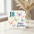 18th Birthday Card, Happy Birthday Butterfly Card