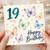 19th Birthday Card, Happy Birthday Butterfly Card