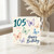 105th Birthday Card, Butterfly Happy Birthday Today Design