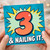 3rd Birthday Card, Nailing It Comic Style Card