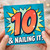 10th Birthday Card, 10 & Nailing It Comic Style Card