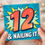 12th Birthday Card, Nailing It Comic Style Card