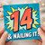 14th Birthday Card, Nailing It!