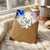 84th Birthday Card, Colourful Watercolor Floral Design