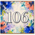 106th Birthday Card, Colourful Floral Watercolour Design