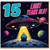 15th Birthday Card, Light Years Old Space UFO Card