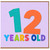12th Birthday Card, 12 Years Old Card