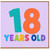 18th Birthday Card, 18 Years Old Card