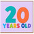 20th Birthday Card, 20 Years Old Birthday Card