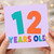 42nd Birthday Card, 12 Years Old Card