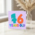 46th Birthday Card, Colourful 46 Years Old Card
