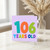 106th Birthday Card, 106 Years Old Colourful Celebration Card