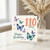 110th Birthday Card, Happy Birthday Today Butterfly Design