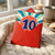 10th Birthday Card, Retro Starburst Number 10 Celebration Card