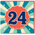 24th Birthday Card