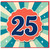 25th Birthday Card