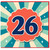 26th Birthday Card