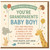 You're Grandparents Baby Boy Card - New Grandson Congratulations for Grandparents - Cute Animal Design - A Little Miracle Has Arrived - Heartfelt New Baby Boy Greeting Card