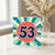 53rd Birthday Card, Retro Number 53 Birthday Card