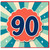 90th Birthday Card