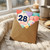 28th Birthday Card, Happy Birthday Balloons Design