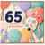 65th Birthday Card, Happy Birthday Balloons Card
