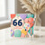 66th Birthday Card, Happy Birthday Balloon Design
