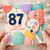 87th Birthday Card, Happy Birthday Card
