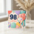 98th Birthday Card, Happy Birthday Balloons Design