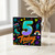 5th Birthday Card, 5 Today Neon Party Design Card