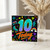 10th Birthday Card, 10 Today Neon Retro Design