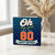 80th Birthday Card, Oh My God You're 80 Happy Birthday Card