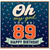 89th Birthday Card, Oh My God You're 89 Happy Birthday Card