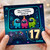 17th Birthday Card, Among Us Gamer Birthday Card, 17 Today