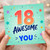 18th Birthday Card, Awesome Years Of You Star Design