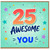 25th Birthday Card, For You
