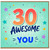 30th Birthday Card, 30 Awesome Years Of You Card