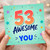 53rd Birthday Card, for You