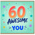 60th Birthday Card, 60 Awesome Years of You
