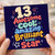 13th Birthday Card, 13 Awesome Cool Amazing Brilliant Total Star