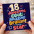 18th Birthday Card, for Amazing Cool Brilliant Star