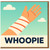 Whoopie Bandaged Hand Funny Get Well Soon Card - Humorous Injury Recovery Greeting, Waving Arm Illustration, For Friends, Colleagues or Family