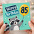 85th Birthday Card, Cute Raccoon Happy Birthday Card