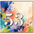 53rd Birthday Card, Bold Colourful Abstract Number 53 Card