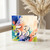 53rd Birthday Card, Bold Colourful Abstract Number 53 Card