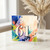 61st Birthday Card, Colourful Abstract Number 61 Celebration Card
