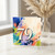 79th Birthday Card, Colourful Abstract Number 79 Birthday Card
